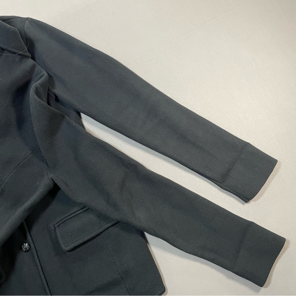 Lauren Ralph Lauren Combed Cotton-Blend Sweater Blazer - Womens Petite Medium - Picture 9 of 14